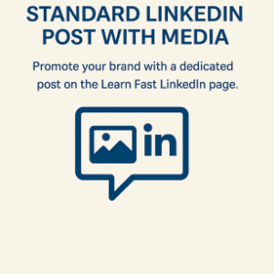 Standard LinkedIn Post with Media
