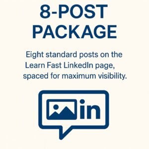 Standard LinkedIn Post with Media (Bimonthly Package)